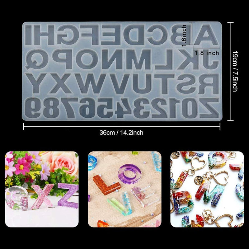 DIY-Kristall-Epoxidharz-Formen-Set