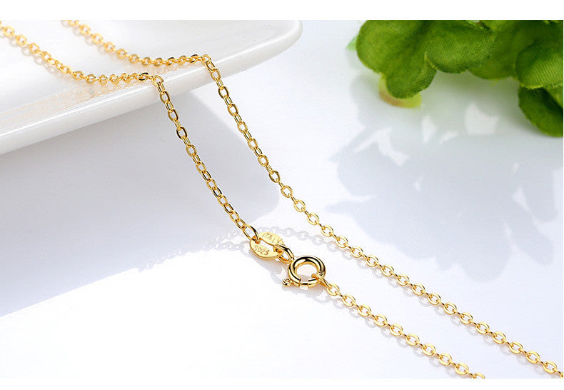 Collar bañado en oro de 18K para mujer