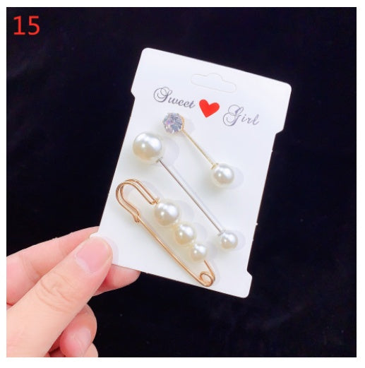 Broche, imperdible, peto, abertura en la cintura, broche de perlas, ropa fija