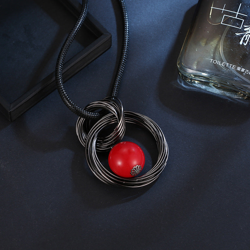 Accessoires Deko Schmuck Halskette Pulloverkette Lang Damen