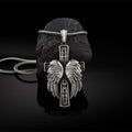 Mens Fashion Vintage Wing Shape Pendant Necklace