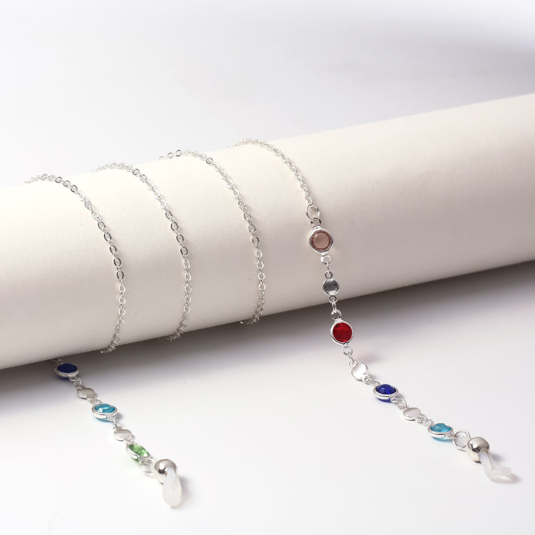 Cadena de Gafas de Acero de Titanio Para Hombres y Mujeres