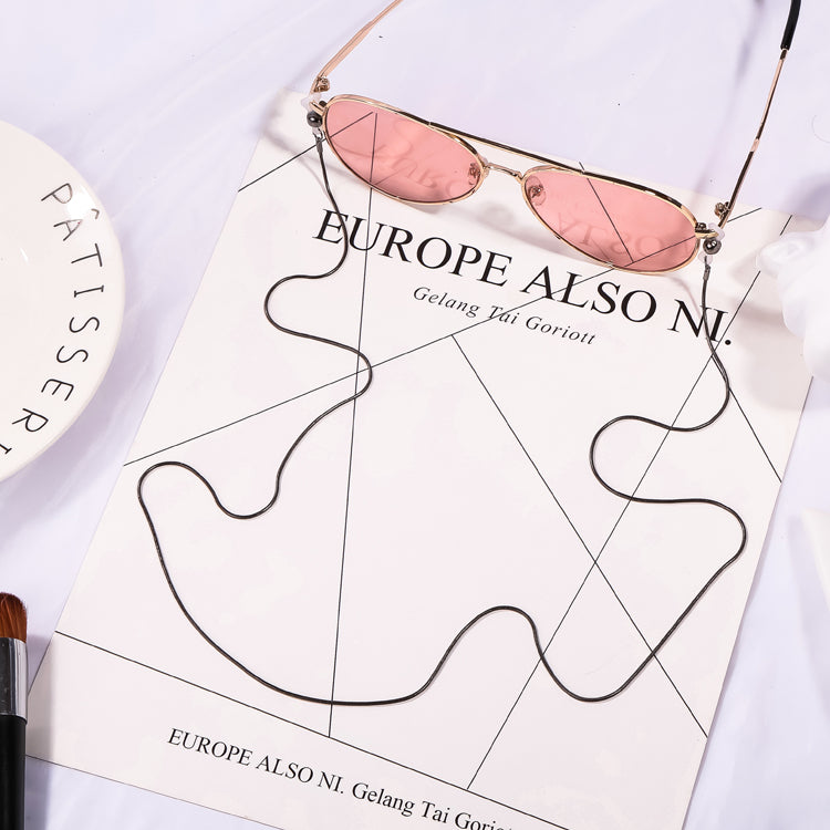 Cadena de Gafas de Acero de Titanio Para Hombres y Mujeres