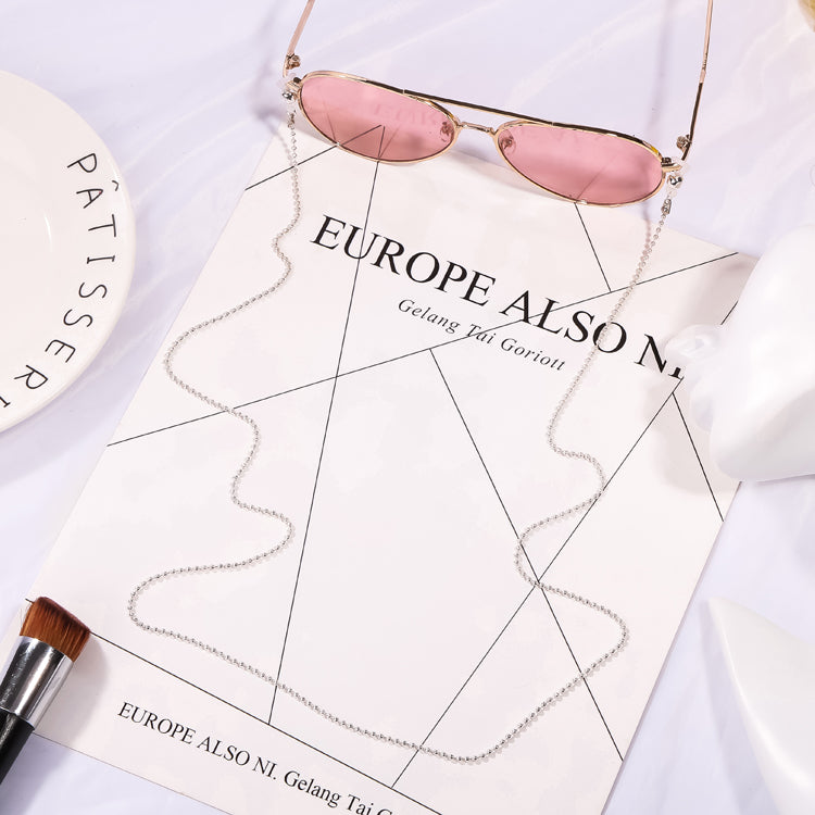Cadena de Gafas de Acero de Titanio Para Hombres y Mujeres