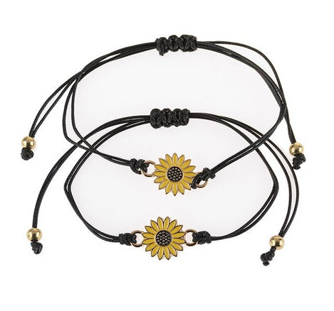 Pulseras de la Amistad de Girasol