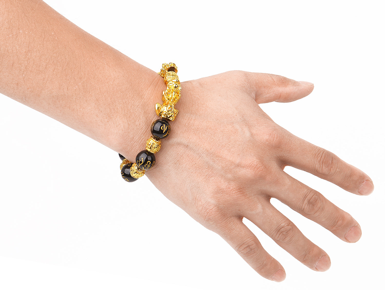 Armband Retro Sechs-Zeichen-Mantra Perlen Armband Armband