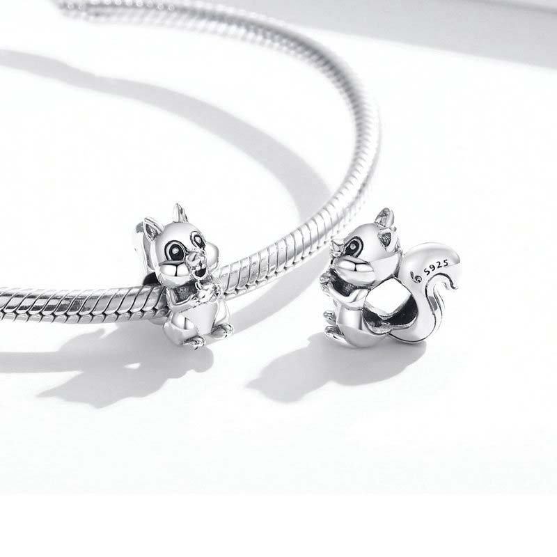 Niedliches Tier Eichhörnchen DIY-Armband Perlenarmband