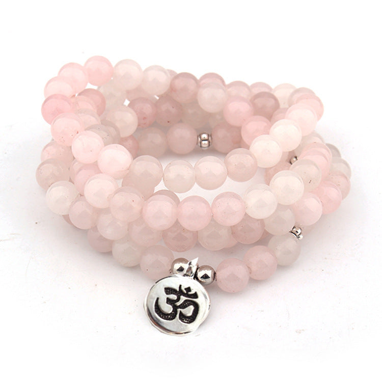Naturstein-Pulverkristall-Yoga-Armband