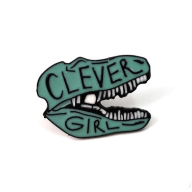 Jurassic Dinosaur Tropfende Legierungsbrosche