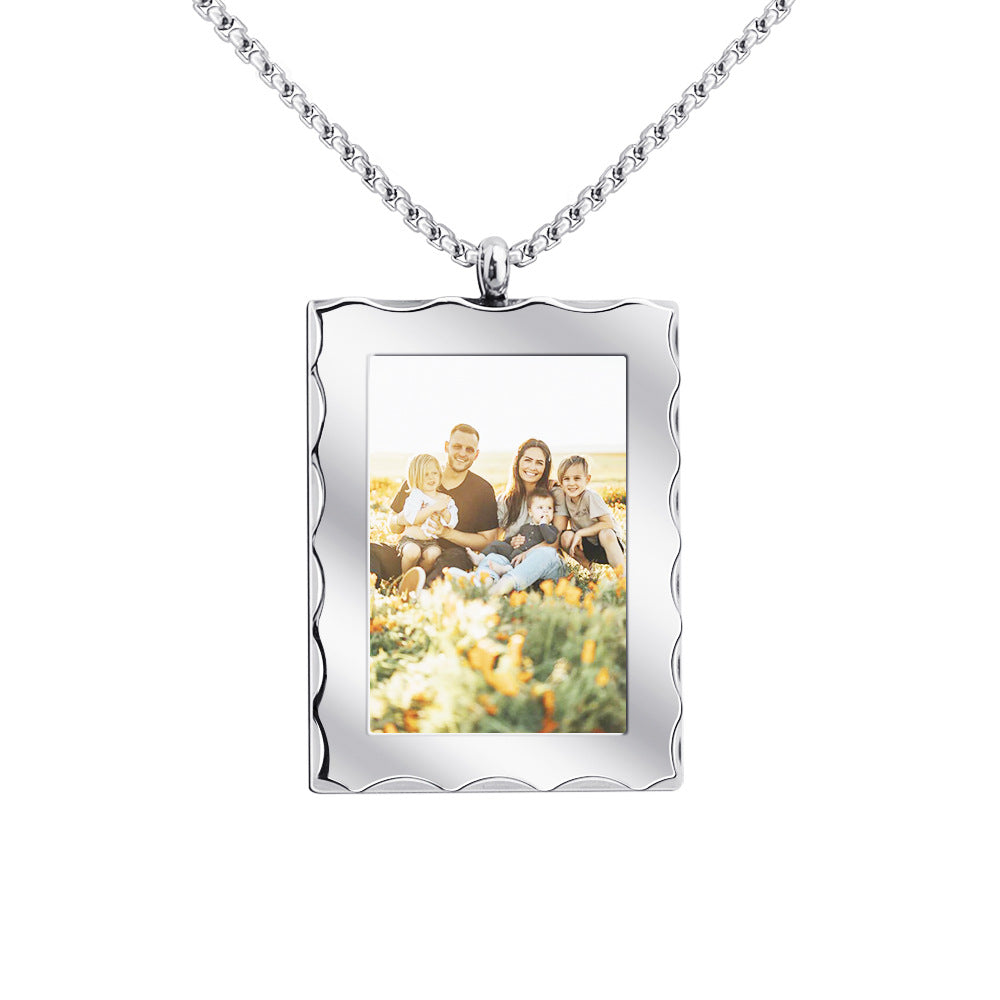 Personalisiertes Geschenk Kundenspezifische Foto-Halskette