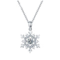 925 Sterling Silver Moissanite 50 Points Smart Necklace