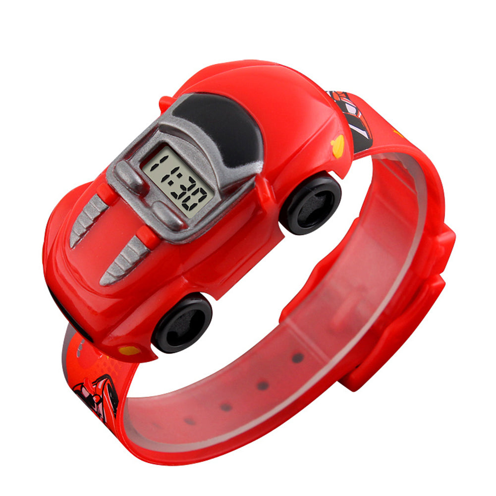 Reloj electrónico de juguete de coche lindo para niña