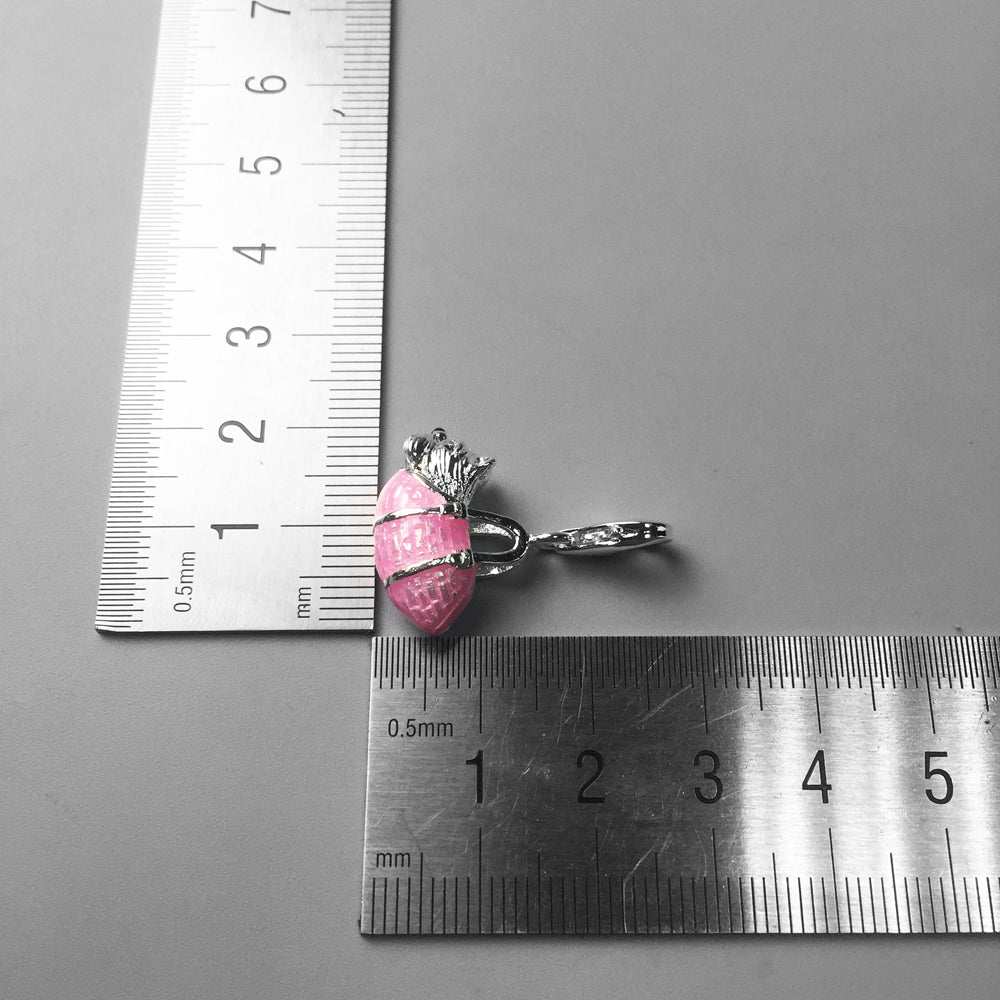 Bulldog-Charmanhänger aus 925er Sterlingsilber, Persönlichkeit