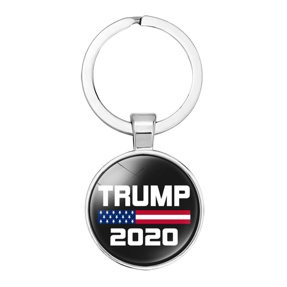 Llavero Colgante de Gema de Tiempo Electoral de Trump
