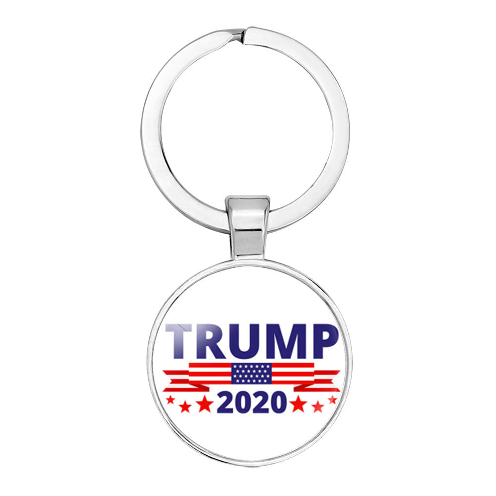 Llavero Colgante de Gema de Tiempo Electoral de Trump