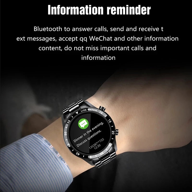 Multifunktions-Smartwatch mit Bluetooth-Anruffunktion