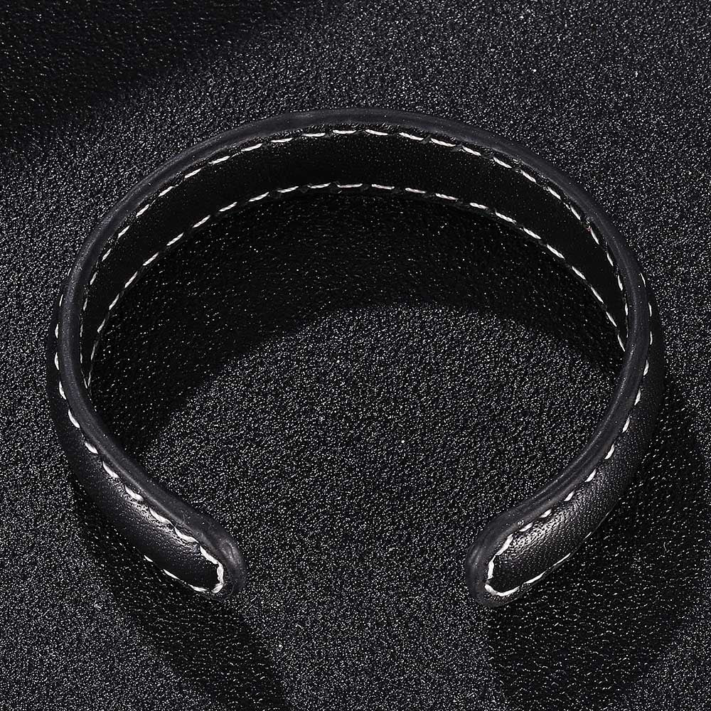 Brazalete de Cuero Amantes Brazalete de Cuero Accesorios de Mano para Hombres