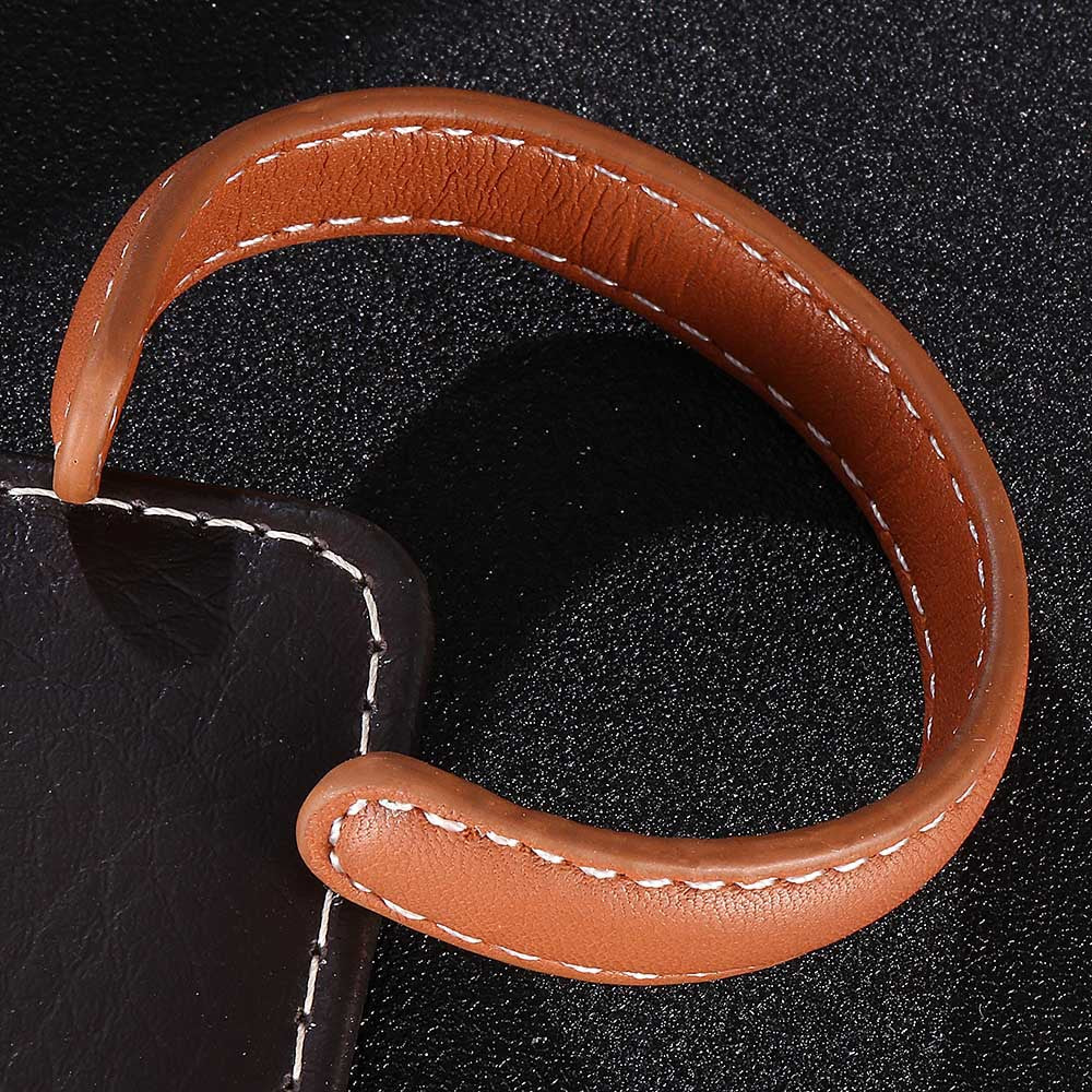 Brazalete de Cuero Amantes Brazalete de Cuero Accesorios de Mano para Hombres