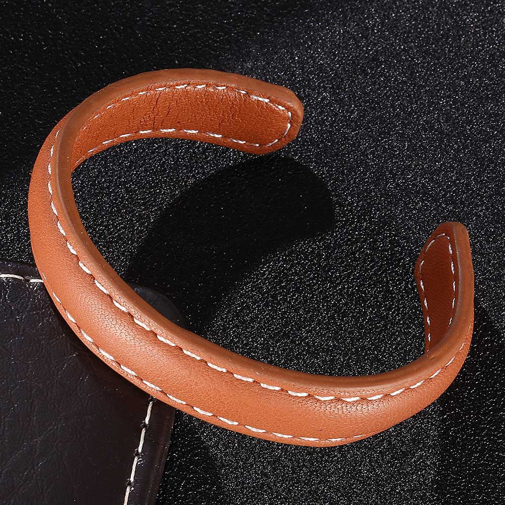 Brazalete de Cuero Amantes Brazalete de Cuero Accesorios de Mano para Hombres