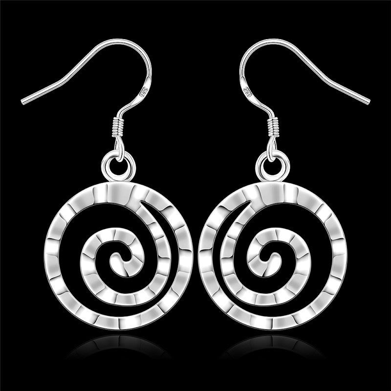 Pendientes redondos Pendientes de rosca