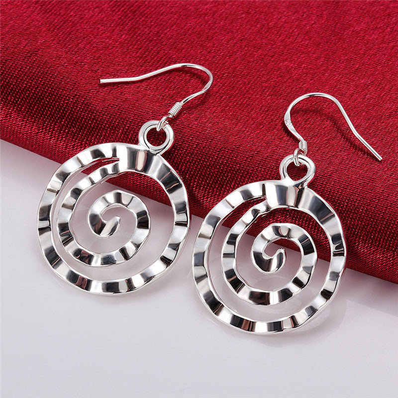 Pendientes redondos Pendientes de rosca