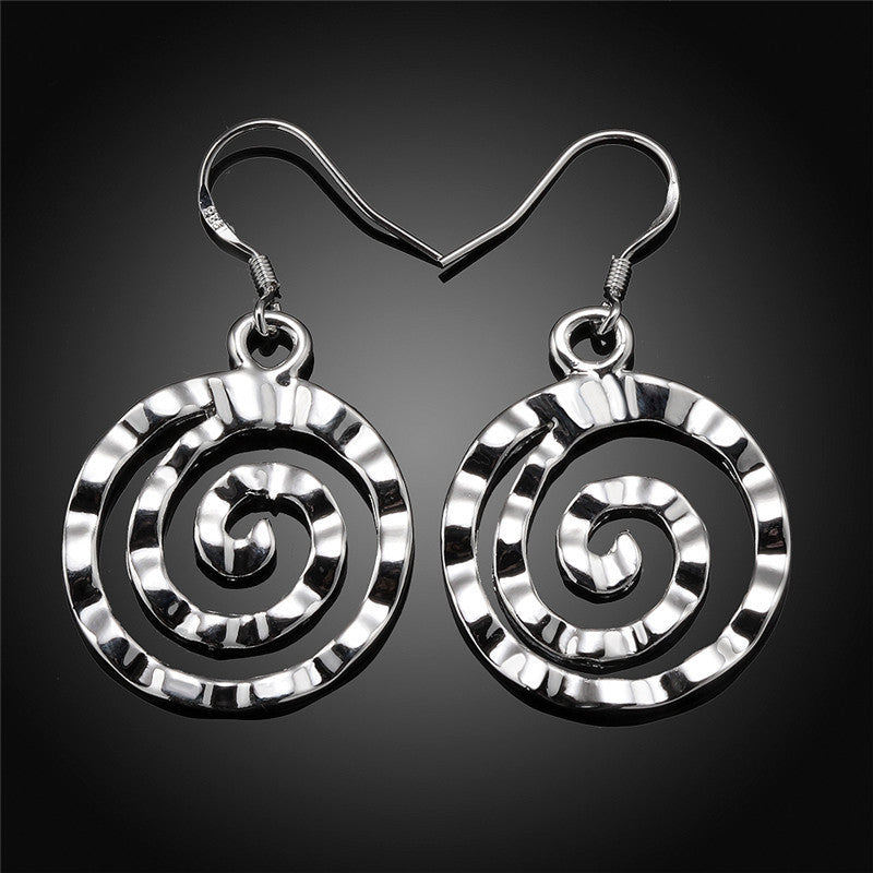 Pendientes redondos Pendientes de rosca