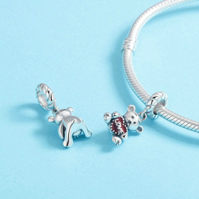 Armband für Damen aus Sterlingsilber mit Anhängern zum Selbermachen