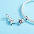 Armband für Damen aus Sterlingsilber mit Anhängern zum Selbermachen