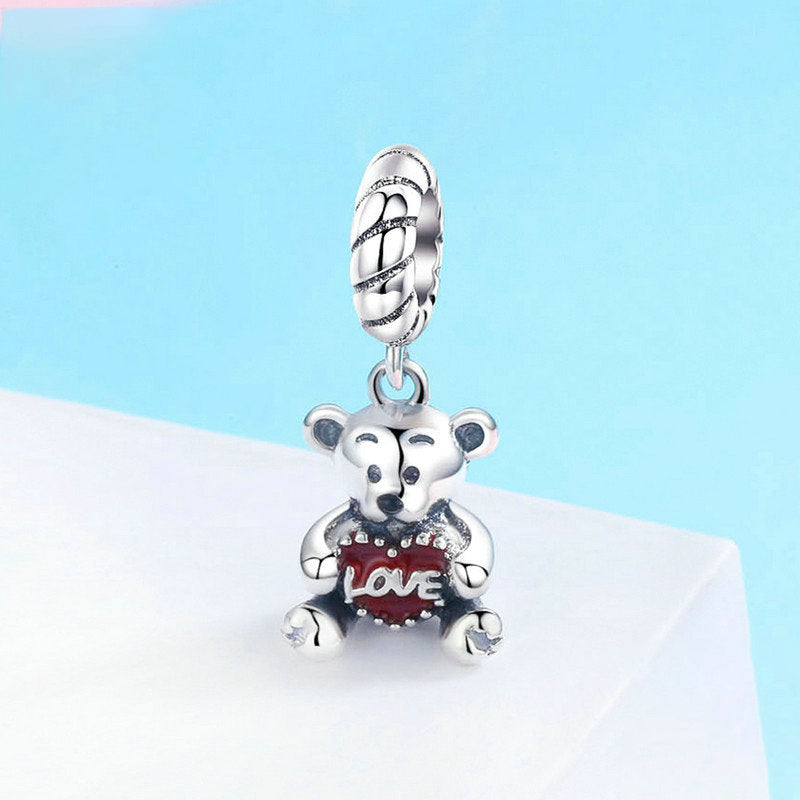 Armband für Damen aus Sterlingsilber mit Anhängern zum Selbermachen