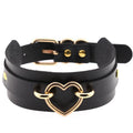 Collar de mujer Gargantilla oscura salvaje Cadena de clavícula Moda Banda para el cuello Entrenamiento Cubrecuello
