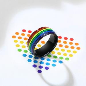 Anillo Unisex Arcoíris del Orgullo Cycolinks