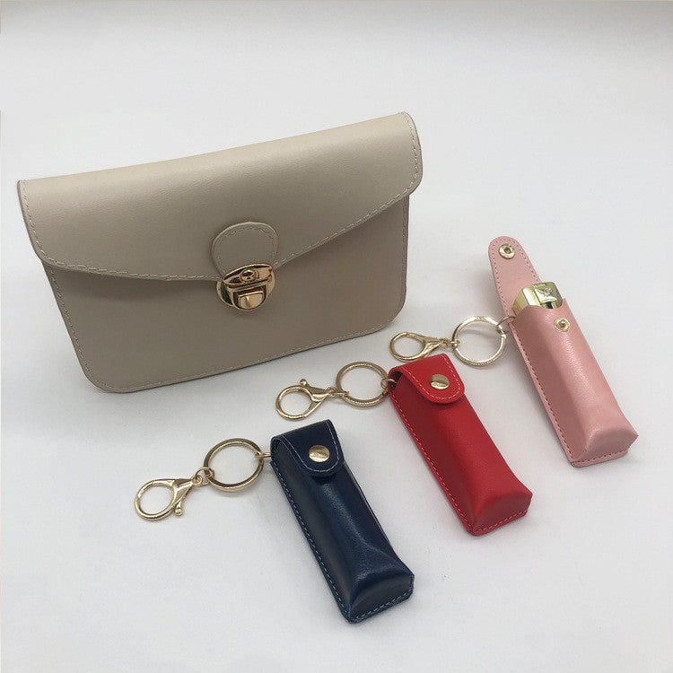 Almacenamiento de brillo de labios personalizado, juego de pintalabios, adornos de bolso