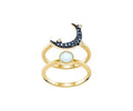 Doppellagiger Ring Damen Deko-Ring