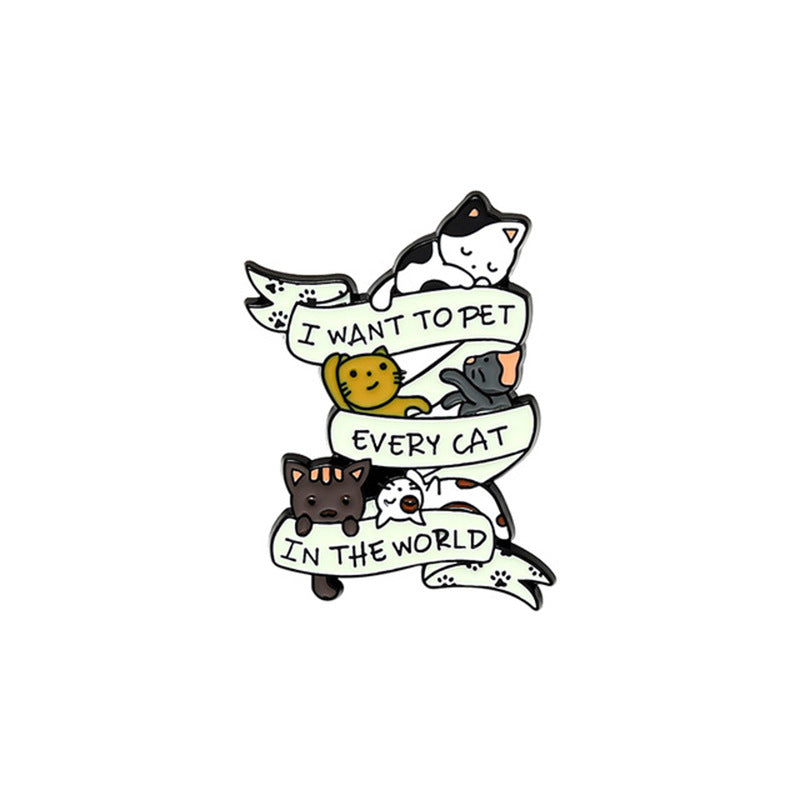 Joyas de broche de animales pequeños de moda
