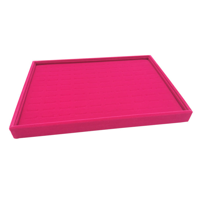 Flanell-Schmuckteller Ring-Display-Box Schmuckkästchen