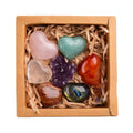 Amethyst Block Naturkristall Hexagonales Prisma Kraftstein Exquisite Geschenkbox Verpackung