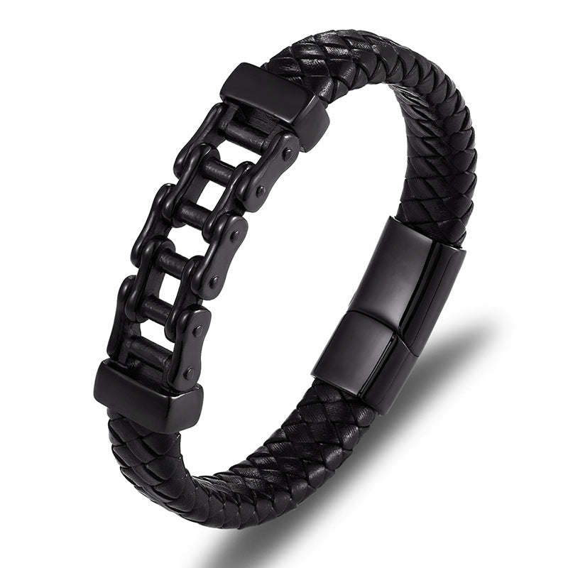Leder Leder Geflochtenes Armband, Lederarmband, Individuelles Lederarmband, Herren-Rindsleder-Schmuck