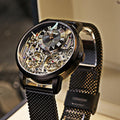 Doppel-Tourbillon Automatikuhr Mechanische Herrenuhr
