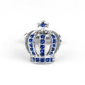 Gemelos clásicos con forma de corona de diamante Gemelos franceses