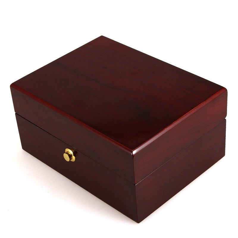 Caja de reloj pintada, caja de regalo para joyas, caja de almacenamiento