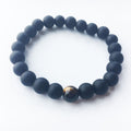Schmuckarmbänder 8mm Mattiertes Tigerauge-Armband für Herren und Damen Paar Armbänder