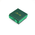 Verpackung Geschenkbox Dunkelgrüne Schleife Schmuckschatulle Ring Box Halskettenbox Schmuckschatulle Armband Box Großhandel