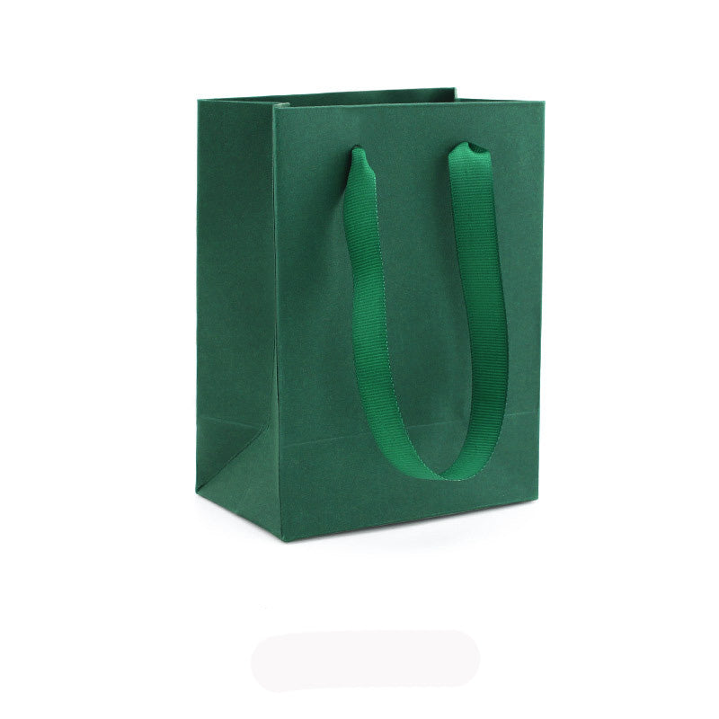Verpackung Geschenkbox Dunkelgrüne Schleife Schmuckschatulle Ring Box Halskettenbox Schmuckschatulle Armband Box Großhandel
