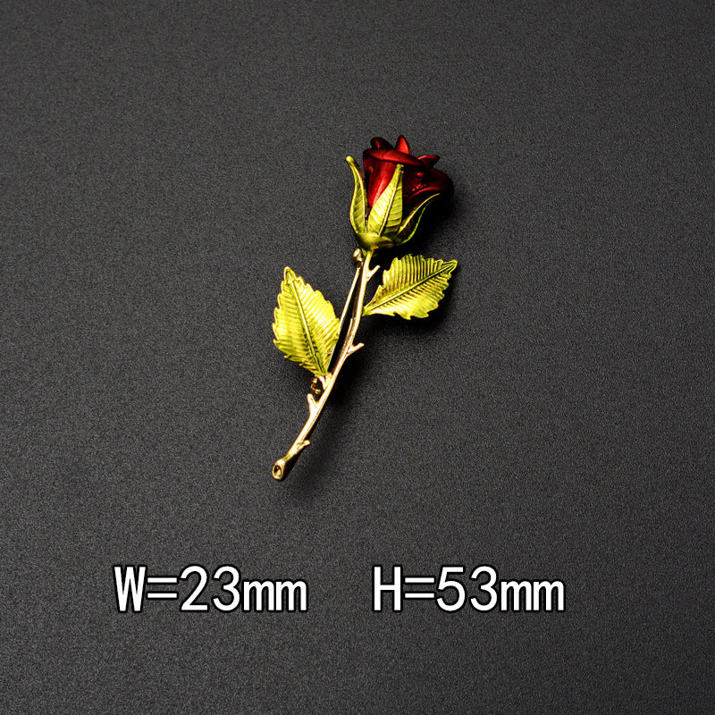 Brosche High-End Damen Luxus Perle Strass Biene Rose Corsage Pullover Pin Ins Trendy Persönliche Accessoires
