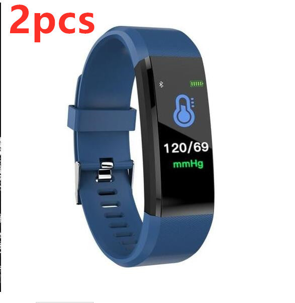 Pulsera Inteligente con Bluetooth Monitor de Ritmo Cardíaco Reloj Rastreador de Actividad Física