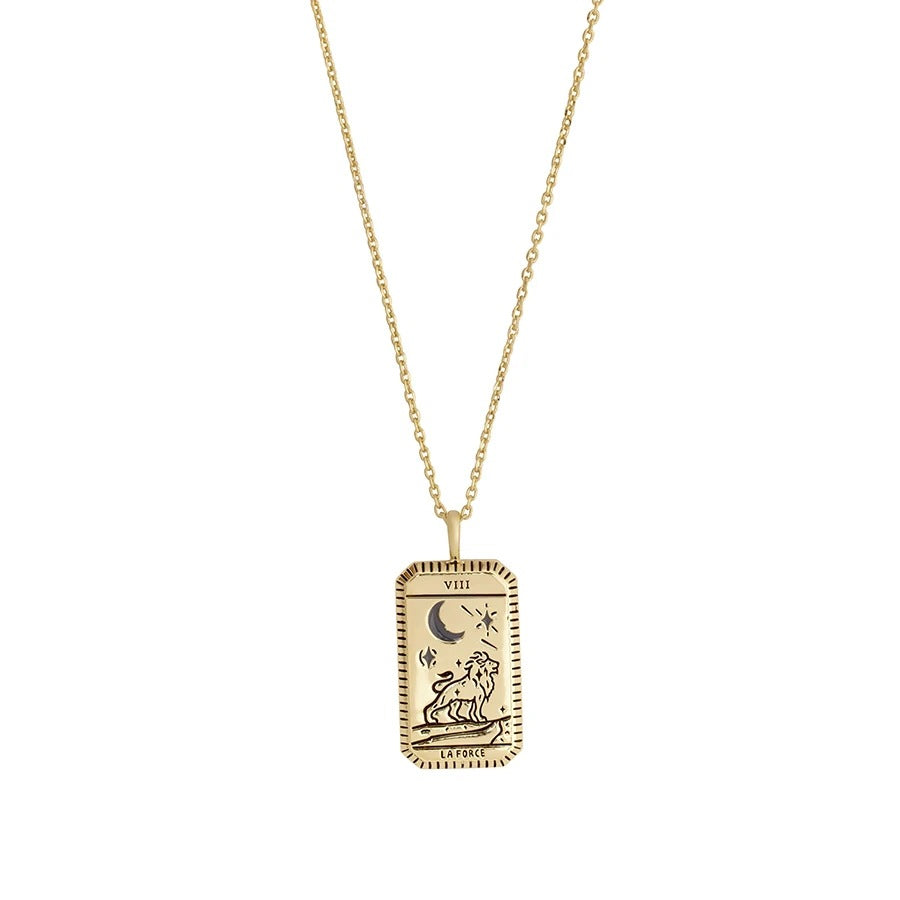 Tarot Power La Luna Gold Necklace