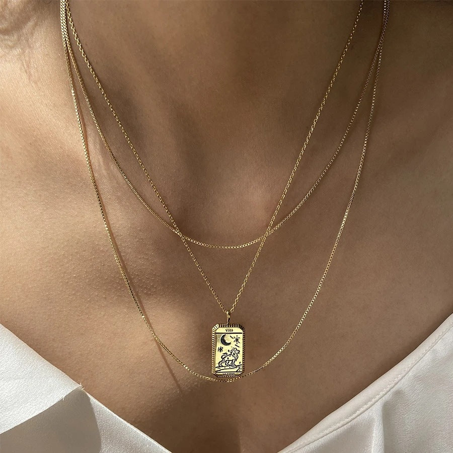 Tarot Power La Luna Goldkette