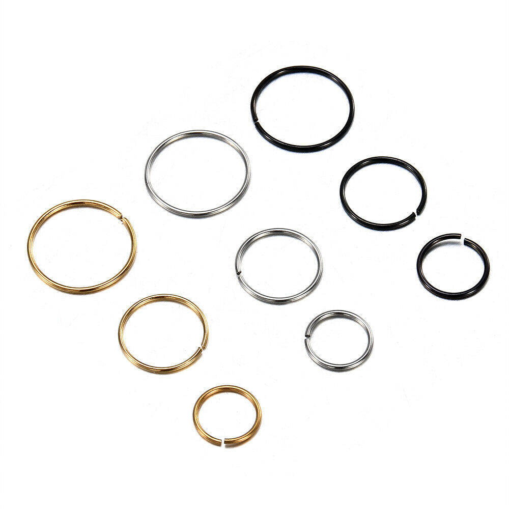 Nasenring Nasenring Edelstahl Nasenring Ohrknochenring Ohrknochennägel