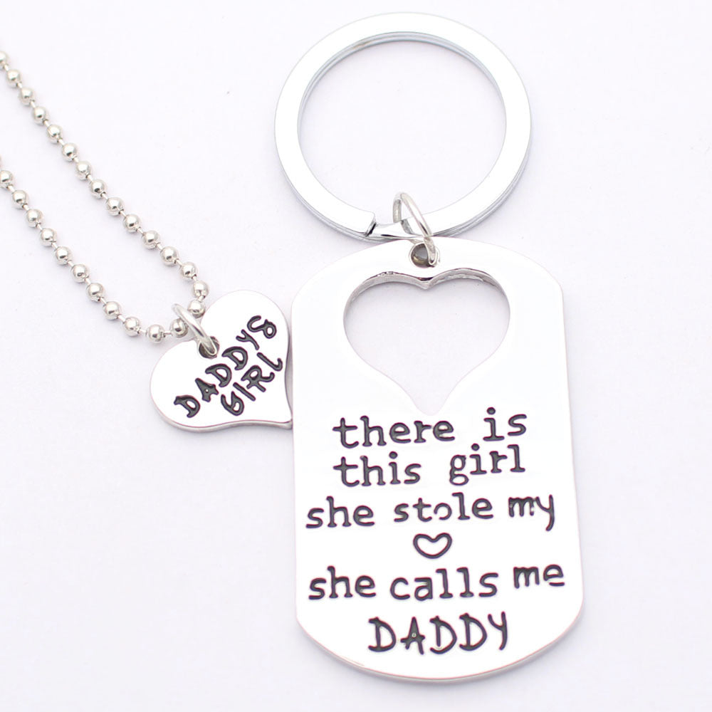 New Arrive Fathers Day Jewelry Theres This Girl She Stole