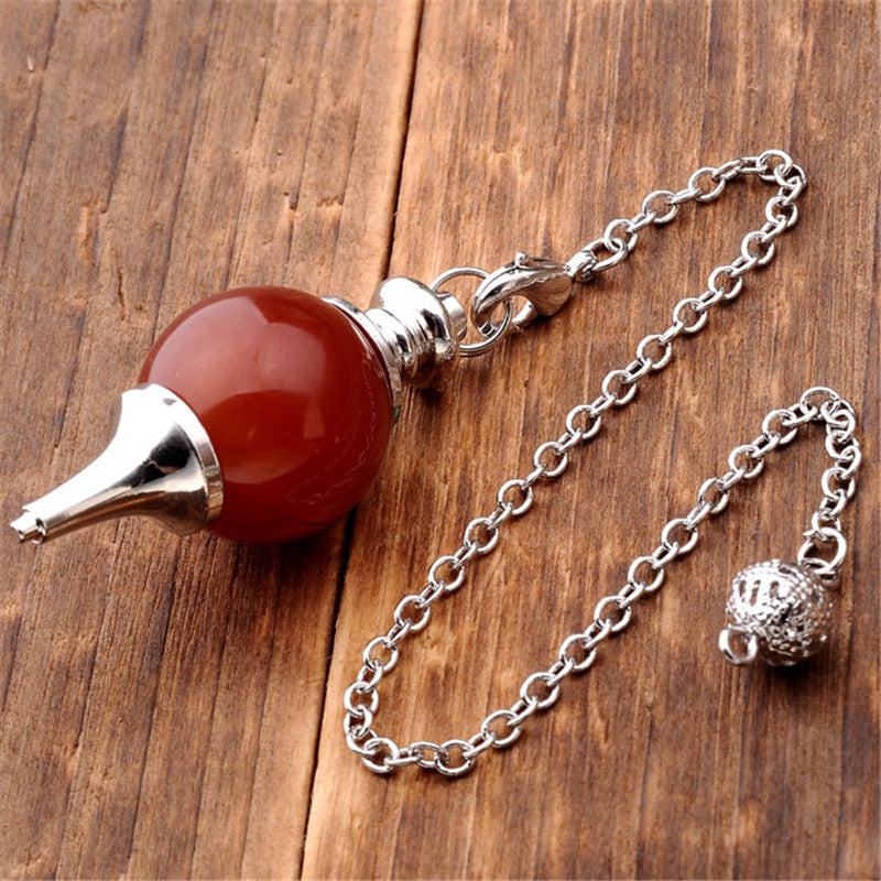 Rosenquarz-Kristall-Pendel-Anhänger Spirituelle Dekoration Auto-Hängekristall-Anhänger Schmuck